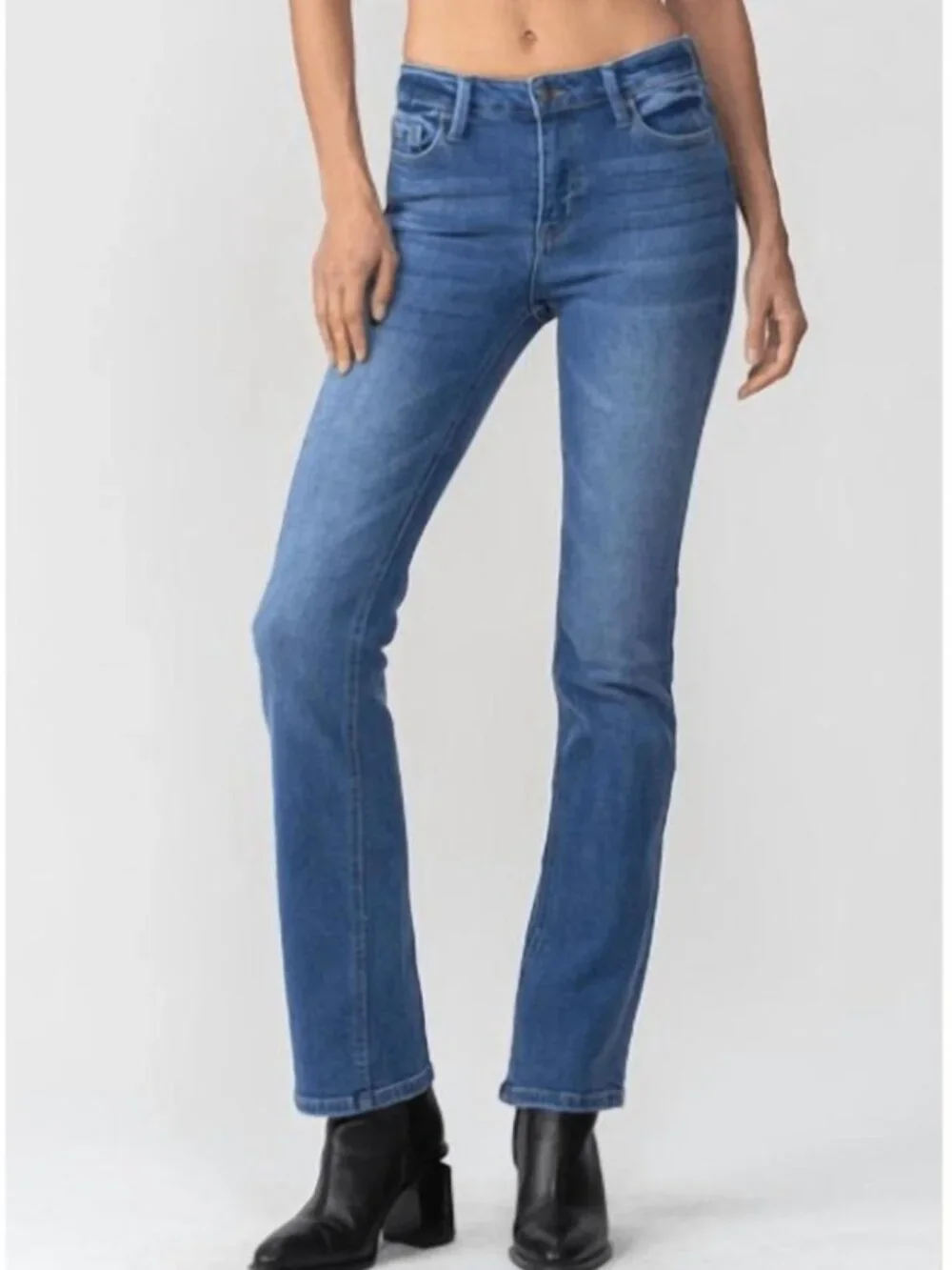 Jelly Jeans Mid-Rise Bootcut Jeans Size 5 Juniors Style #JJ3021